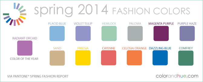 spring 2014 colors