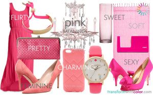 what wearing pink says about you