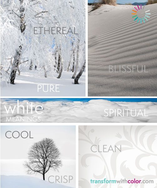 white meanings + environments