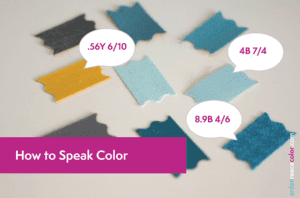 how to speak color
