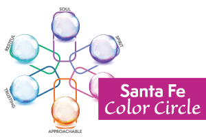 santa fe color circle workshop